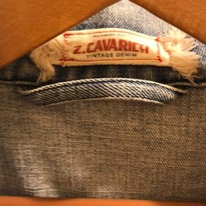 ZCavarich short denim jacket